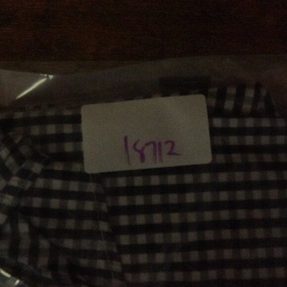 UNTUCKit Button Up Shirt Mens Medium Slim Fit Plaid Blue - Picture 9 of 9